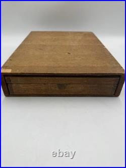 Kikuhiramaru Japanese Oire Nomi Chisel Set 10pcs Carpenter Tools Vintage