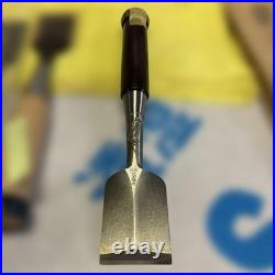 Kikuhiromaru Japanese Bench Chisel Shinogi Dragon Tool 42mm Ebony Unused