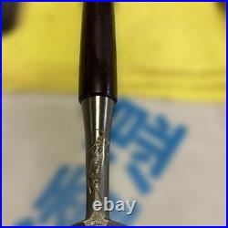 Kikuhiromaru Japanese Bench Chisel Shinogi Dragon Tool 42mm Ebony Unused