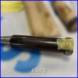 Kikuhiromaru Japanese Bench Chisel Shinogi Dragon Tool 42mm Ebony Unused