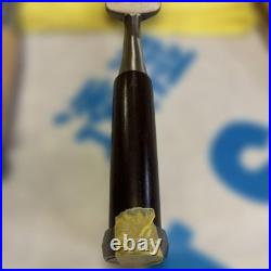Kikuhiromaru Japanese Bench Chisel Shinogi Dragon Tool 42mm Ebony Unused