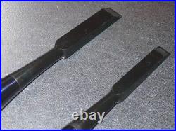 Kikuhiromaru Japanese Timber Chisels Tataki Nomi Mentori 15mm, 18mm Unused Kikuhiromaru Japanese Timber Chisels Tataki Nomi Mentori 15mm, 18mm Unused