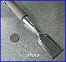 Kikuhiromaru Nagaoke Shoji Japanese Bench Chisels Oire Nomi Mentori 30mm Unused