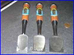 Kikuhiromaru Oire Nomi Japanese Bench Chisel 30mm, 36mm, 42mm Set of 3 Unused