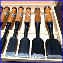 Kikuhiromaru Oire Nomi Japanese Bench Chisels 10sets With Box
