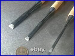 Kikuhiromaru Oire Nomi Japanese Chisel 6mm 9mm 15mm set of 3 Nagaoke Shoji