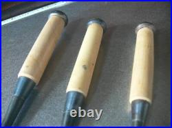 Kikuhiromaru Oire Nomi Japanese Chisel 6mm 9mm 15mm set of 3 Nagaoke Shoji