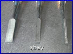 Kikuhiromaru Oire Nomi Japanese Chisel 6mm 9mm 15mm set of 3 Nagaoke Shoji