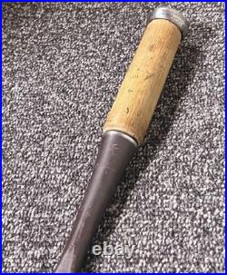 Kitsune Tataki Nomi Japanese Timber Chisels 21mm / 270mm Used