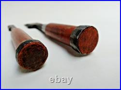Kiyohisa Japanese Bench Chisel Oire Nomi 18mm 42mm Set of 2 Used Kiyohisa Japanese Bench Chisel Oire Nomi 18mm 42mm Set of 2 Used