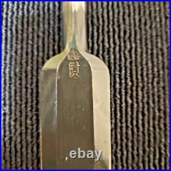 Kiyohisa Japanese Bench Chisel Oire Nomi White Steel #2 Set of 10 Used