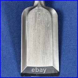 Kiyohisa Japanese Chisel Oire Nomi 30mm Tsuge Handle Vintage Hand-Forged Used