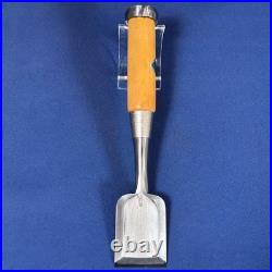 Kiyohisa Japanese Chisel Oire Nomi 42mm Tsuge Handle Japan White Steel #1 Used