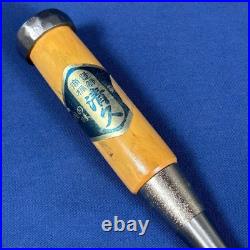 Kiyohisa Japanese Chisel Oire Nomi 42mm Tsuge Handle Japan White Steel #1 Used