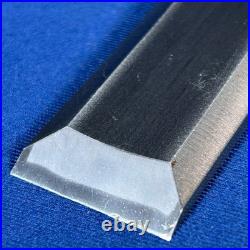 Kiyohisa Oire Nomi Japanese Chisel 24mm/213mm White Steel #1 Tsuge handle Used