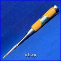 Kiyohisa Watanabe Kiyoe Oire Nomi Japanese Bench Chisel 12mm White Steel #1 Used