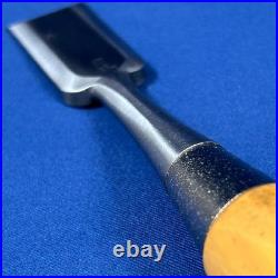 Kiyohisa Watanabe Kiyoe Oire Nomi Japanese Bench Chisel 24mm White Steel #1 Used