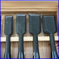 Kiyohisa Watanabe Kiyoei Japanese Bench Chisels Oire Nomi Set of 10 Used