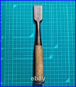 Kiyotada Oire Nomi Vintage Japanese Bench Chisel Kadouchi Right angle 24mm