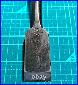 Kiyotada Oire Nomi Vintage Japanese Bench Chisel Kadouchi Right angle 24mm