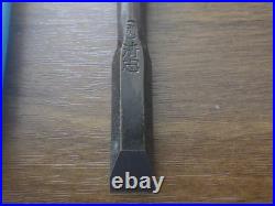 Kiyotada Shimamura Kozaburo Oire Nomi Japanese Bench Chisels 12mm Used