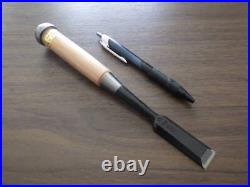 Kongouriki Oire Nomi Japanese Bench Chisel Gummi wood 18mm / 220mm Unused