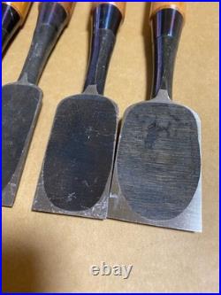 Koryu Oire Nomi Japanese Woodworking Chisel Set 9pcs NOS Unused Japan
