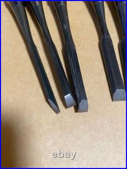Koryu Oire Nomi Japanese Woodworking Chisel Set 9pcs NOS Unused Japan