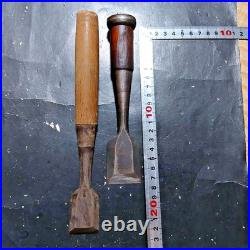 Koshihiko Oire Nomi Japanese Bench Chisel 30mm & 36mm Set of 2 Used