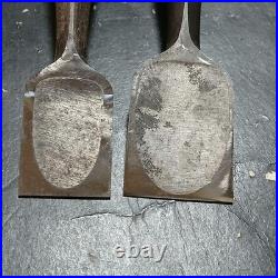 Koshihiko Oire Nomi Japanese Bench Chisel 30mm & 36mm Set of 2 Used