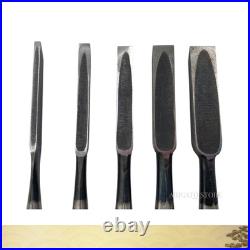 Kotani Japanese Chisel Set 10pc Oire Nomi Black Forged Carpenter Tools / Box Kotani Japanese Chisel Set 10pc Oire Nomi Black Forged Carpenter Tools / Box