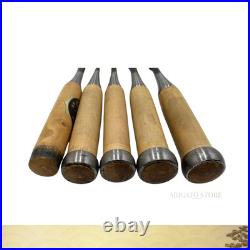 Kotani Japanese Chisel Set 10pc Oire Nomi Black Forged Carpenter Tools / Box Kotani Japanese Chisel Set 10pc Oire Nomi Black Forged Carpenter Tools / Box