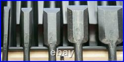 Koyama Metal Japanese Tool Sweden Steel Professional Oire Nomi 10 Chisels Gumi