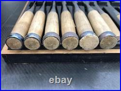 Koyamaichi Japanese Bench Chisels Pairing Oire Nomi Set of 10