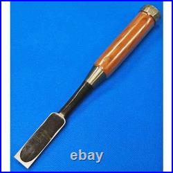 Kunikei Japanese Bench Chisel Oire Nomi Black Finish White Steel #2 Red Oak