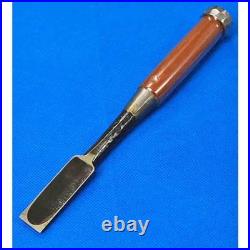 Kunikei Japanese Bench Chisel Oire Nomi Hammered Finish White Steel #2 Red Oak