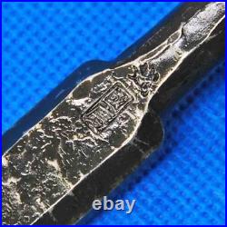 Kunikei Japanese Bench Chisel Oire Nomi Hammered Finish White Steel #2 Red Oak