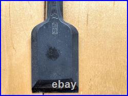 Kunikei Japanese Bench Chisels / Oire Nomi Set of 3 / 15, 24, 36mm Used