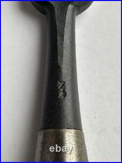 Kunikei Japanese Round Gouge Chisel Sotomaru Nomi 30mm / 220mm Used