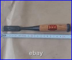 Kunimasa Japanese Oire Nomi Chisel 18mm Unused Carpenter Woodworking Tool