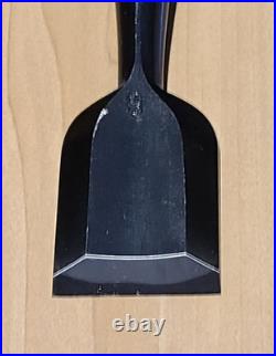 Kunitoshi Japanese Chisel Nomi 36mm White Steel Oire Red Oak Tool Japan Used