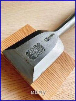 Kunitoshi Oire Nomi Japanese Bench Chisels Daikokuten 3Hollows Ura 42mm Used