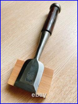 Kunitoshi Oire Nomi Japanese Bench Chisels Daikokuten 3Hollows Ura 42mm Used