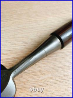 Kunitoshi Oire Nomi Japanese Bench Chisels Daikokuten 3Hollows Ura 42mm Used