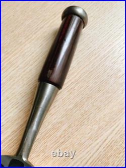 Kunitoshi Oire Nomi Japanese Bench Chisels Daikokuten 3Hollows Ura 42mm Used