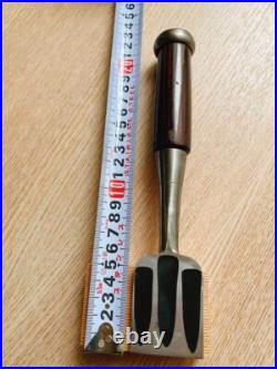 Kunitoshi Oire Nomi Japanese Bench Chisels Daikokuten 3Hollows Ura 42mm Used