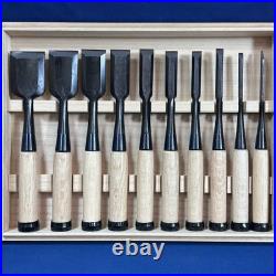 Kunitsuru Oire Nomi 42,36,30,24,18,15,12,9,6,3mm Chamfered / Round Set of 10