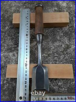 Large Chisel Vintage Michihisa Oire Nomi Woodworking Japanese Carpenter Tracking