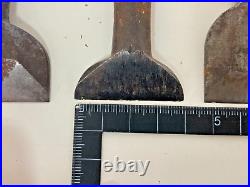 Lot of 6 Japanese Used Chisels Nomi Carpentry Tool Blade 1126B