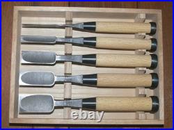 Masashige Hiramachi Oire Nomi Japanese Bench Chisels Miyawaki Masataka Unused